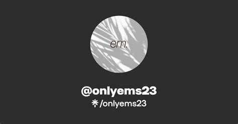 Find @onlyems23 Onlyfans